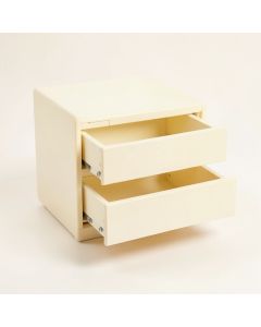 Laurel Dale Small-Parts Storage Drawer Cabinet - Ivory (synthetic illustration; no displayed measurements)