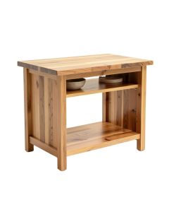 Cuthbert Kitchen Cart With Butcher Block (synthetic illustration; no displayed measurements)