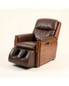 Reclining Heated Massage Chair (synthetic illustration; no displayed measurements)