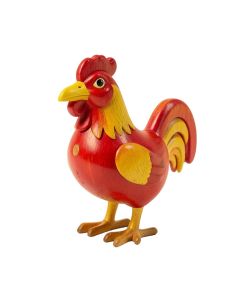 Vincente Wood Mini Rooster Puppet