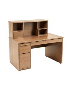 Prattsburgh Reversible L-Shape Writing Desk With Hutch