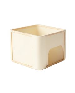 Field Crossing Empty Furniture-Style Litter Enclosure - Cream (synthetic illustration; no displayed measurements)