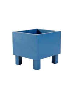 Clay Bridge Empty Raised Planter - Blue (synthetic illustration; no displayed measurements)