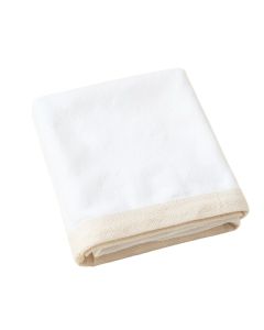 River Brook Bath Towel - White