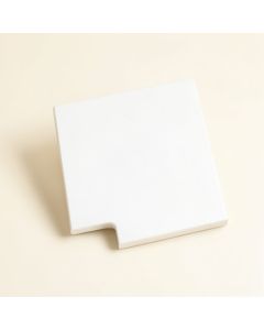 0.6 '' X 1.2 '' Seashell Mosaic Tile In White (synthetic illustration; no displayed measurements)