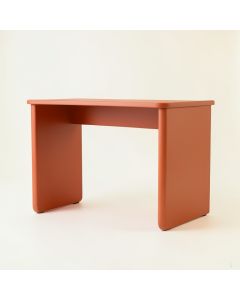 Brook Brook Writing Desk - Terracotta (synthetic illustration; no displayed measurements)
