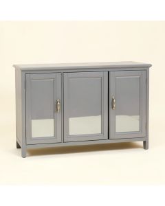 Montag Mirrored Filigree 3 Door Standard Dresser (synthetic illustration; no displayed measurements)