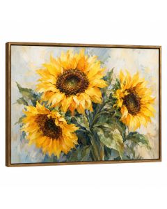 Painted Sunflowers Wall Art