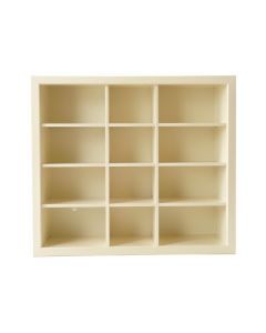 Juniper Branch Empty Mug-Storage Cabinet Insert - Cream