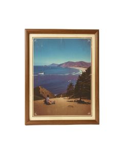 `` Hawaii '' By Unknown Framed Vintage Advertisement On Wrapped Canvas