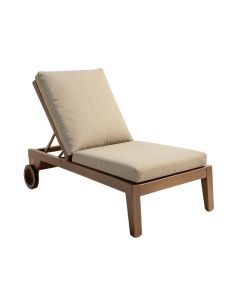Andrew 45.8 '' Long Reclining Single Chaise With Cushions