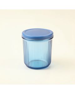 Clay Crossing Storage Canister With Lid - Blue (synthetic illustration; no displayed measurements)