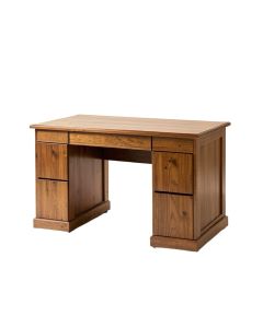 Stickland 4-Drawer 60 '' Writing Desk Aged Walnut