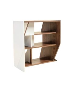 Ezra 63.39 '' H X 43.31 '' W Geometric Bookcase