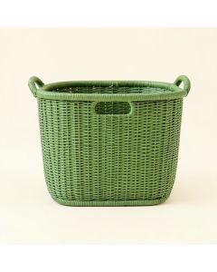 Aspen Crossing Laundry Hamper - Green (synthetic illustration; no displayed measurements)