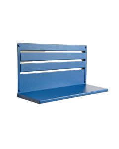 Pine Canyon Wall-Mounted Entryway Organizer Shelf - Blue (synthetic illustration; no displayed measurements)