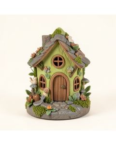 Cottage Statue Fairy Garden (synthetic illustration; no displayed measurements)