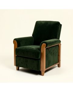 Paincourtville 34 '' Wide Velvet Power Lift Assist Standard Recliner (synthetic illustration; no displayed measurements)