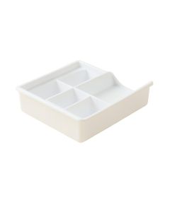 Spruce Bend Empty Pantry Drawer Organizer Insert - White (synthetic illustration; no displayed measurements)