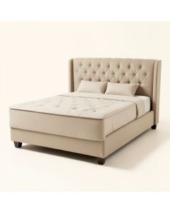 Edwyna Twin Tufted Upholstered Platform Bed (synthetic illustration; no displayed measurements)