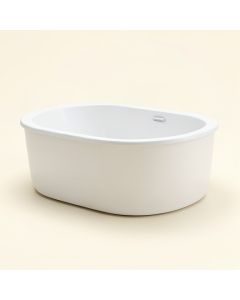 67 '' X 28 '' Freestanding Soaking Bathtub (synthetic illustration; no displayed measurements)