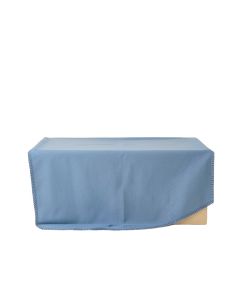 Dawn Crest Flat Bed Sheet - Blue