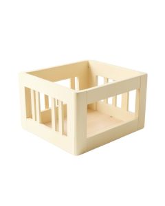 Vale Falls Empty Furniture-Style Pet Crate - Cream (synthetic illustration; no displayed measurements)