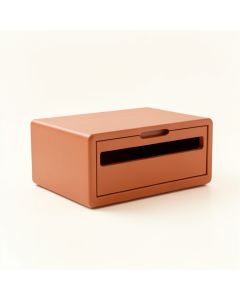 Cedar Bridge Under-Desk Drawer Unit - Terracotta (synthetic illustration; no displayed measurements)