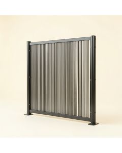 Metal Privacy Screen (synthetic illustration; no displayed measurements)