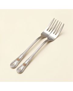 Allistor The Mughal Zahri Hand-Painted Dinner Fork (synthetic illustration; no displayed measurements)