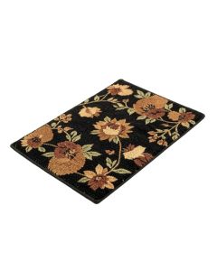 Berkay Floral Welcome 36 In . X 24 In . Outdoor Door Mat (synthetic illustration; no displayed measurements)