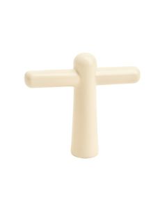 Laurel Bend Cabinet Handle Without Packaging - Cream (synthetic illustration; no displayed measurements)