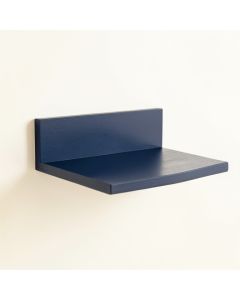 Aspen Falls Wall-Mounted Cat Perch - Navy (synthetic illustration; no displayed measurements)