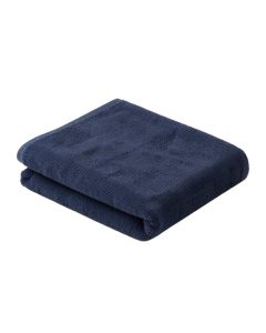 Heath Bend Bath Towel - Navy (synthetic illustration; no displayed measurements)