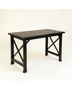 Shore Dell Empty Workshop Workbench - Black (synthetic illustration; no displayed measurements)