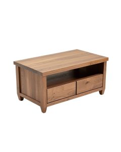 Hurst Solid Wood Coffee Table With Storage (synthetic illustration; no displayed measurements)