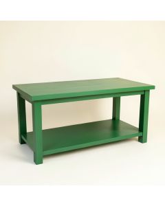 Wren Dell Empty Workshop Workbench - Green (synthetic illustration; no displayed measurements)