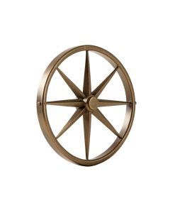 Round Compass Wall Décor