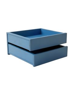 Ash Bridge Under-Desk Drawer Unit - Blue (synthetic illustration; no displayed measurements)