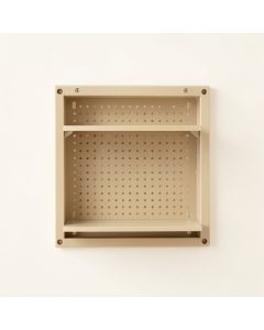 River Crossing Empty Wall-Mounted Tool Organizer Panel - Beige (synthetic illustration; no displayed measurements)