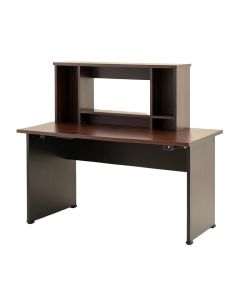 Height Adjustable Gaming Desk With Hutch (synthetic illustration; no displayed measurements)