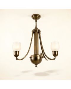 Fulton 3 - Light Shaded Classic / Traditional Chandelier (synthetic illustration; no displayed measurements)