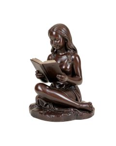 Hibbing Girl Sitting And Reading A Book Statue
