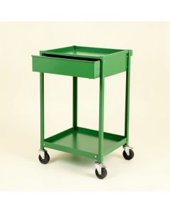 Fern Dell Empty Rolling Workshop Cart - Green (synthetic illustration; no displayed measurements)