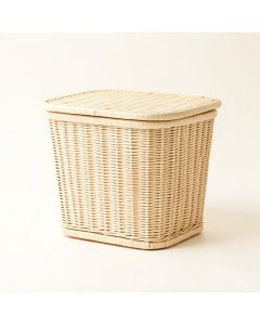 Reed Bridge Laundry Hamper - Cream (synthetic illustration; no displayed measurements)