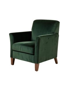 Cleo 26 '' Wide Velvet Armchair (synthetic illustration; no displayed measurements)