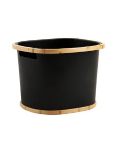 Dawn Bend Laundry Hamper - Black (synthetic illustration; no displayed measurements)
