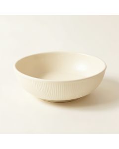 Ash Bluff Dining Bowl - Cream (synthetic illustration; no displayed measurements)