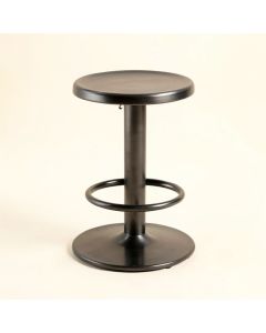 Angustain Round Adjustable Height Swivel Bar Stool (synthetic illustration; no displayed measurements)
