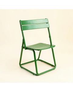 Glen Bridge Folding Outdoor Chair - Green (synthetic illustration; no displayed measurements)
